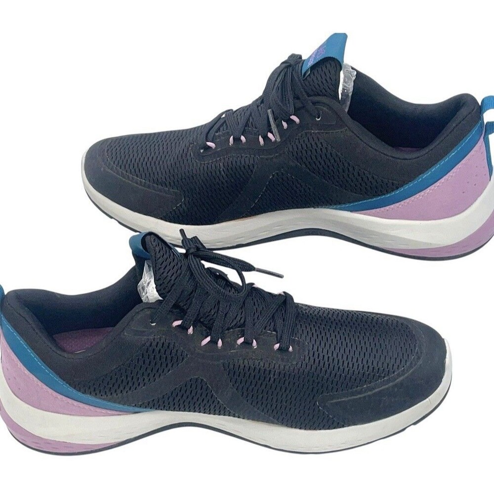 Ryka Energize Women’s Wide Running Walking Shoes Black Purple US 9.5M - Picture 2 of 7